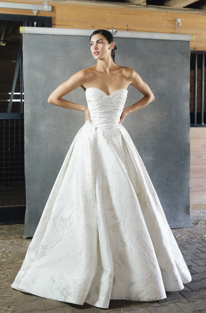 Trending Bridal Style: Silk Wedding Dresses. Desktop Image