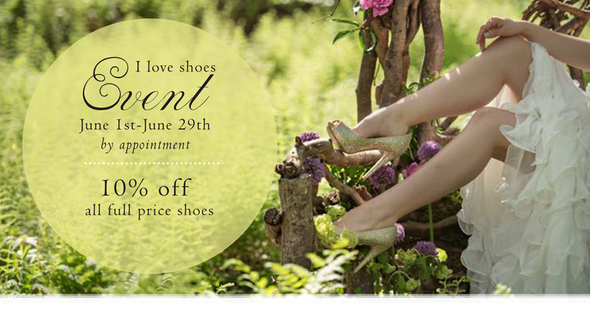 June 1-30: I LOVE Shoes Promotion. Desktop Image