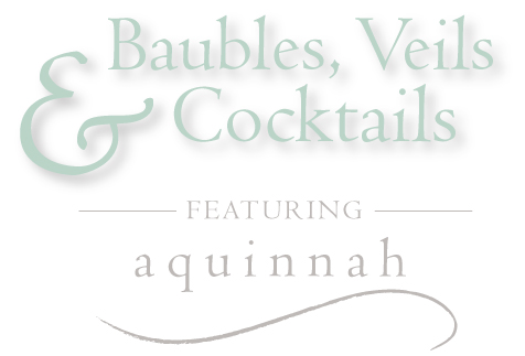 Nov 14: Baubles, Veils and Cocktails Event Featuring Aquinnah Jewelry {10% off All Accessories}. Desktop Image
