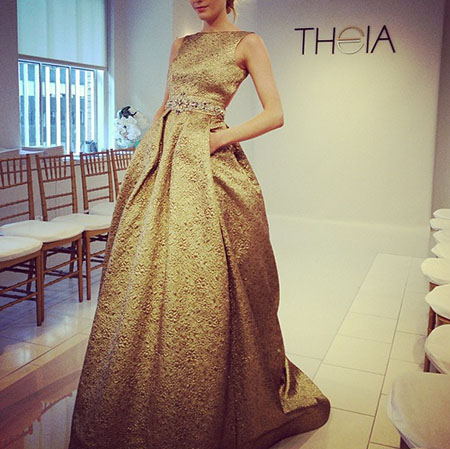 Gown by Theia
