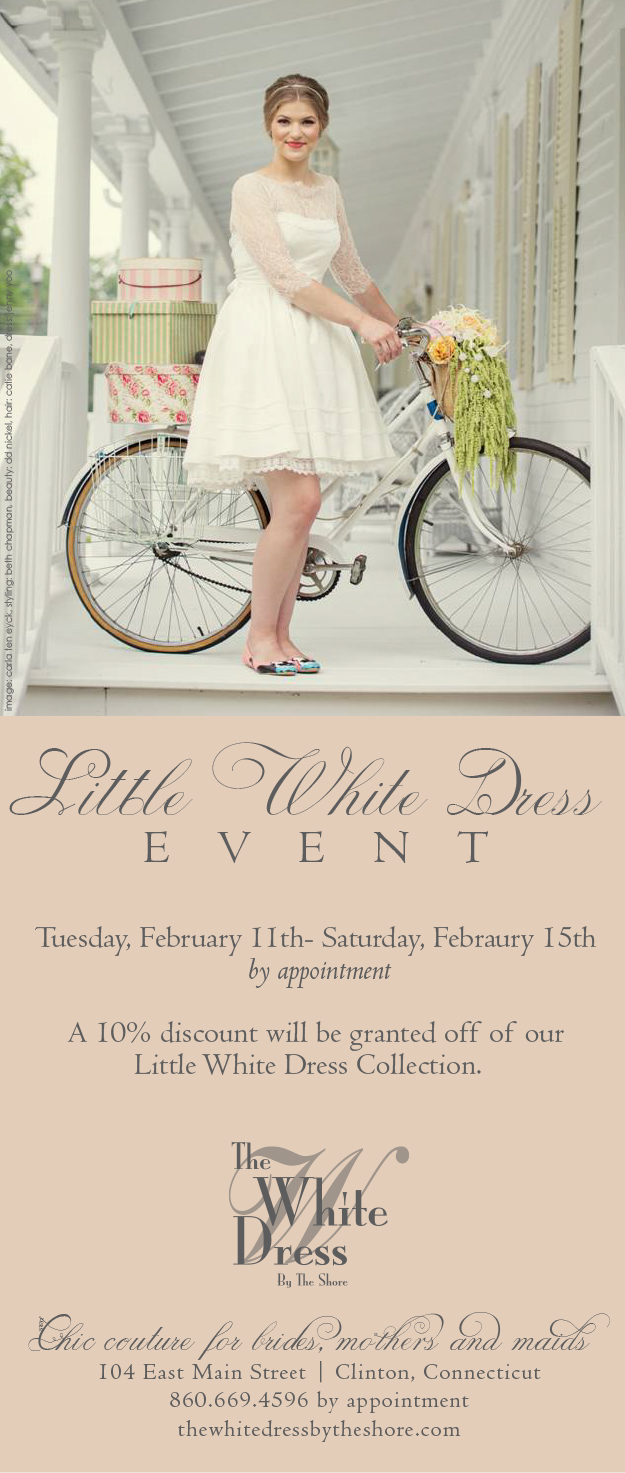 February 11-15: Little White Dress Event. Desktop Image