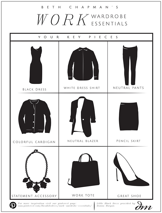 Beth Chapman&#39;s Work Wardrobe Essentials. Desktop Image
