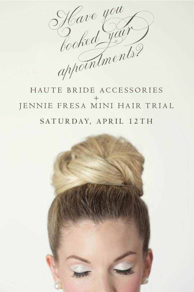 Haute Bride + Complimentary Hair Trial = Accessories Bliss. Desktop Image