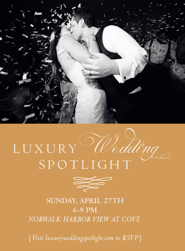 April 27: Luxury Wedding Spotlight Event . Desktop Image