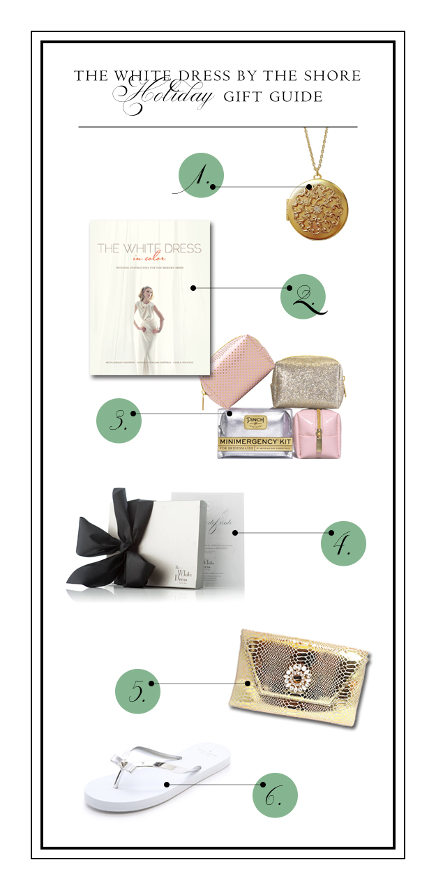 Holiday Gift Guide from The White Dress by the shore. Desktop Image