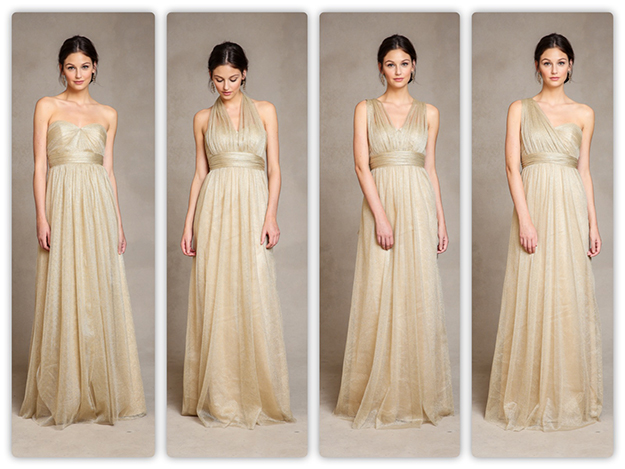 What We&#39;re Loving: Jenny Yoo Metallic Bridesmaid Dresses. Desktop Image