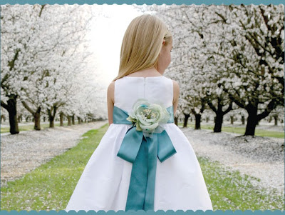 let your flower girl play dress up!. Desktop Image